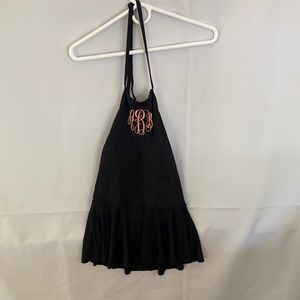 MarleyLilly Womens Black Bathing Suite Size Small